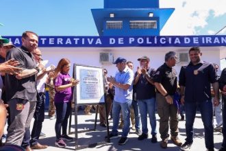 Governador Roberto Cidade inaugura delegacia em Iranduba