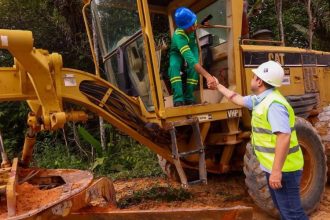 AM-010 na fase final de obras, anuncia Roberto Cidade